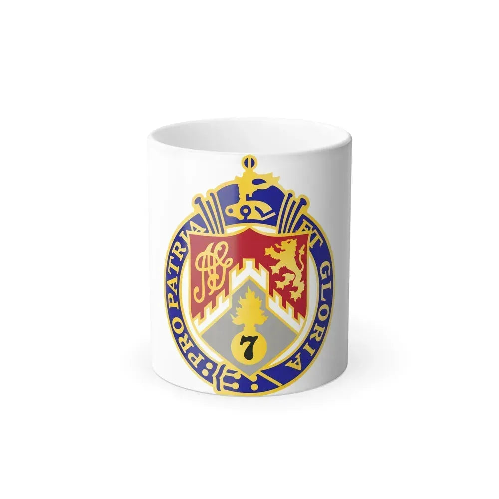 107th Infantry Regiment (U.S. Army) Color Changing Coffee Mug 11oz - Go Mug Yourself