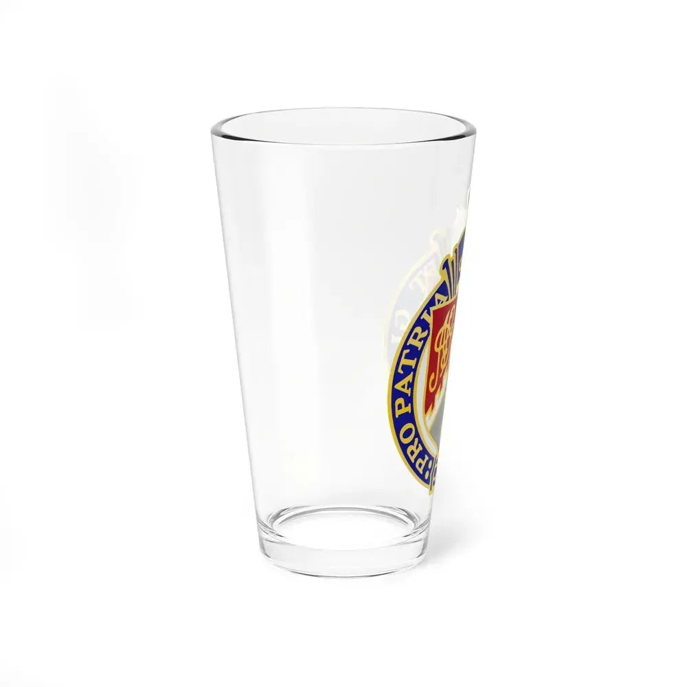 107th Infantry Regiment (U.S. Army) Pint Glass 16oz - Go Mug Yourself