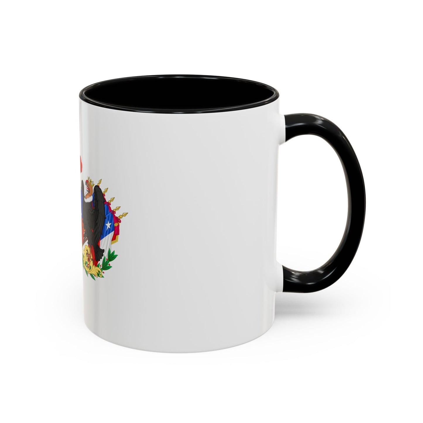 Greater Coat of Arms of Chile (1834-1920) - Accent Coffee Mug
