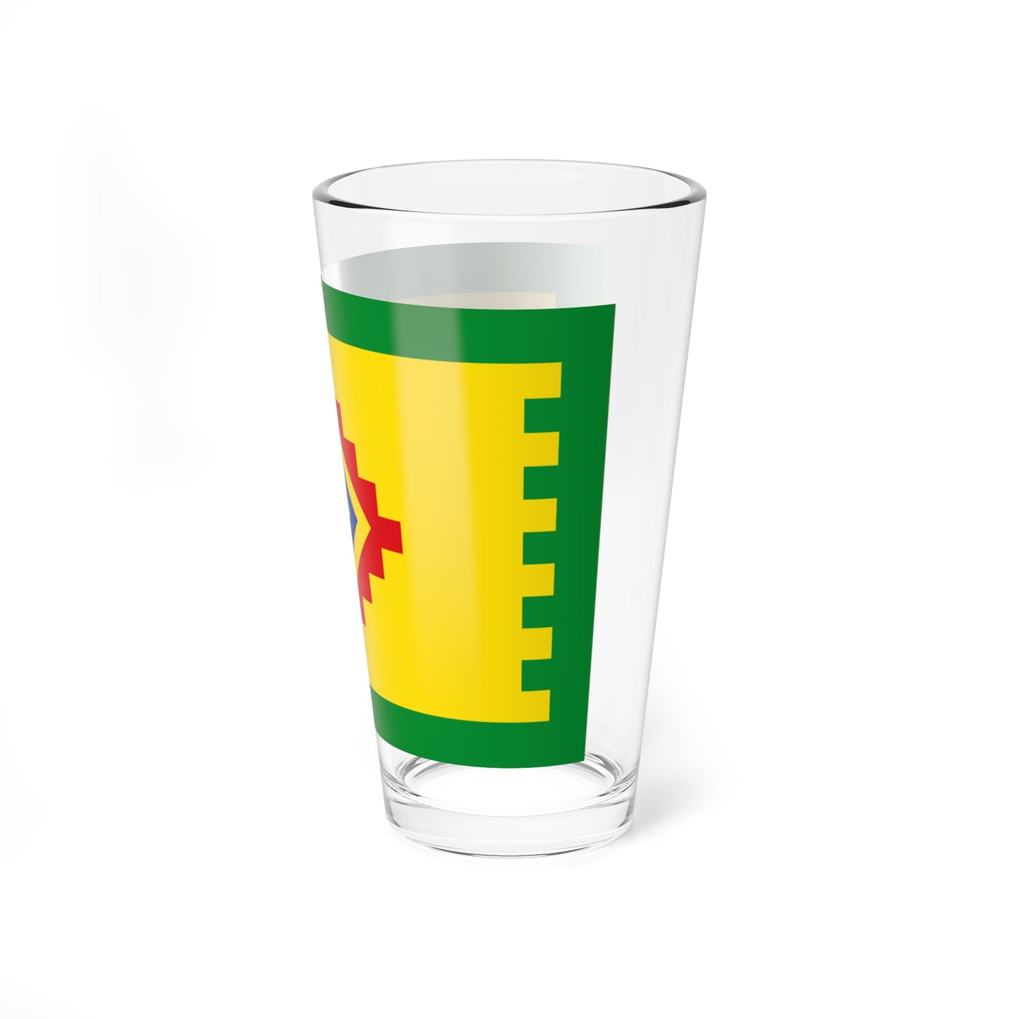 Flag of Obukhovo Moscow oblast (Russia) Pint Glass 16oz