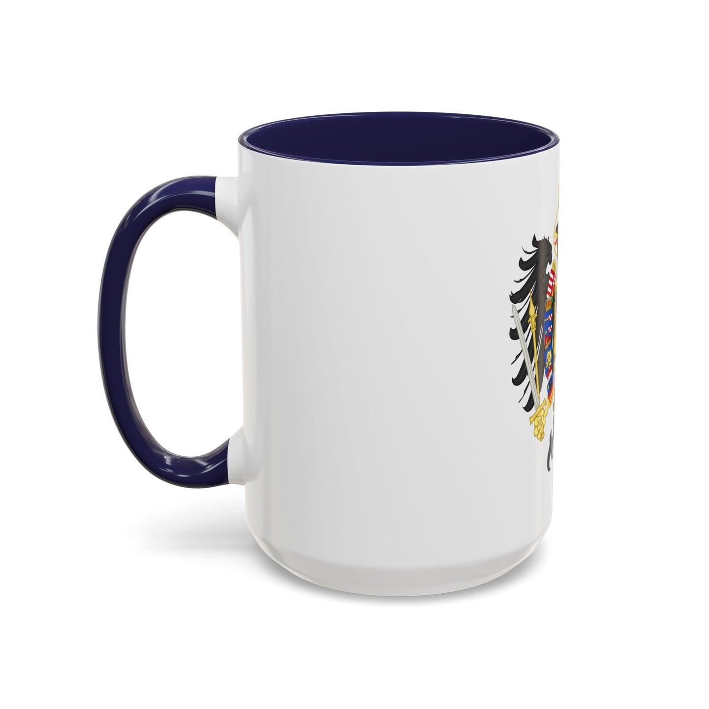 Middle Coat of Arms of Francis II, Holy Roman Emperor (1804-1806) - Accent Coffee Mug