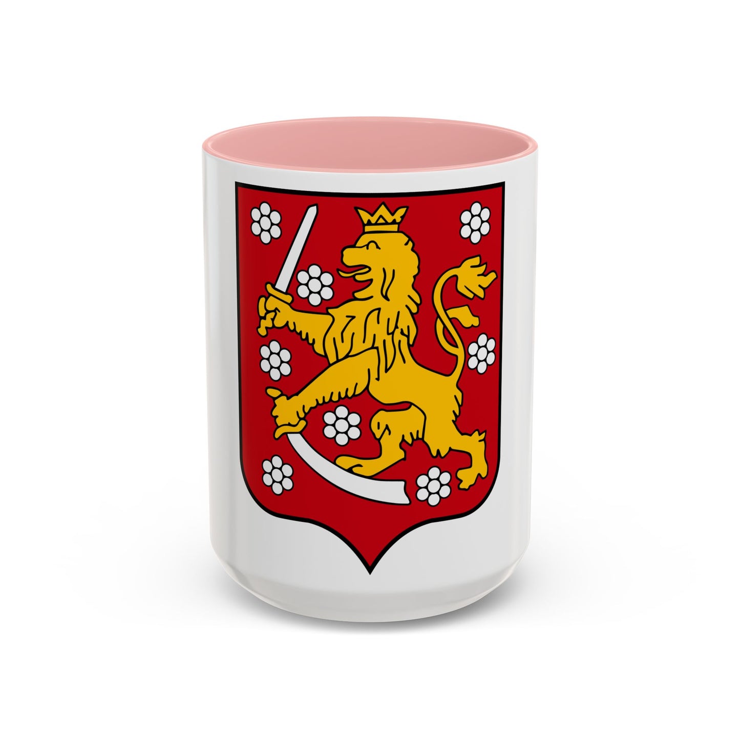 Coats of arms of the Grand Duchy of Finland - Accent Coffee Mug