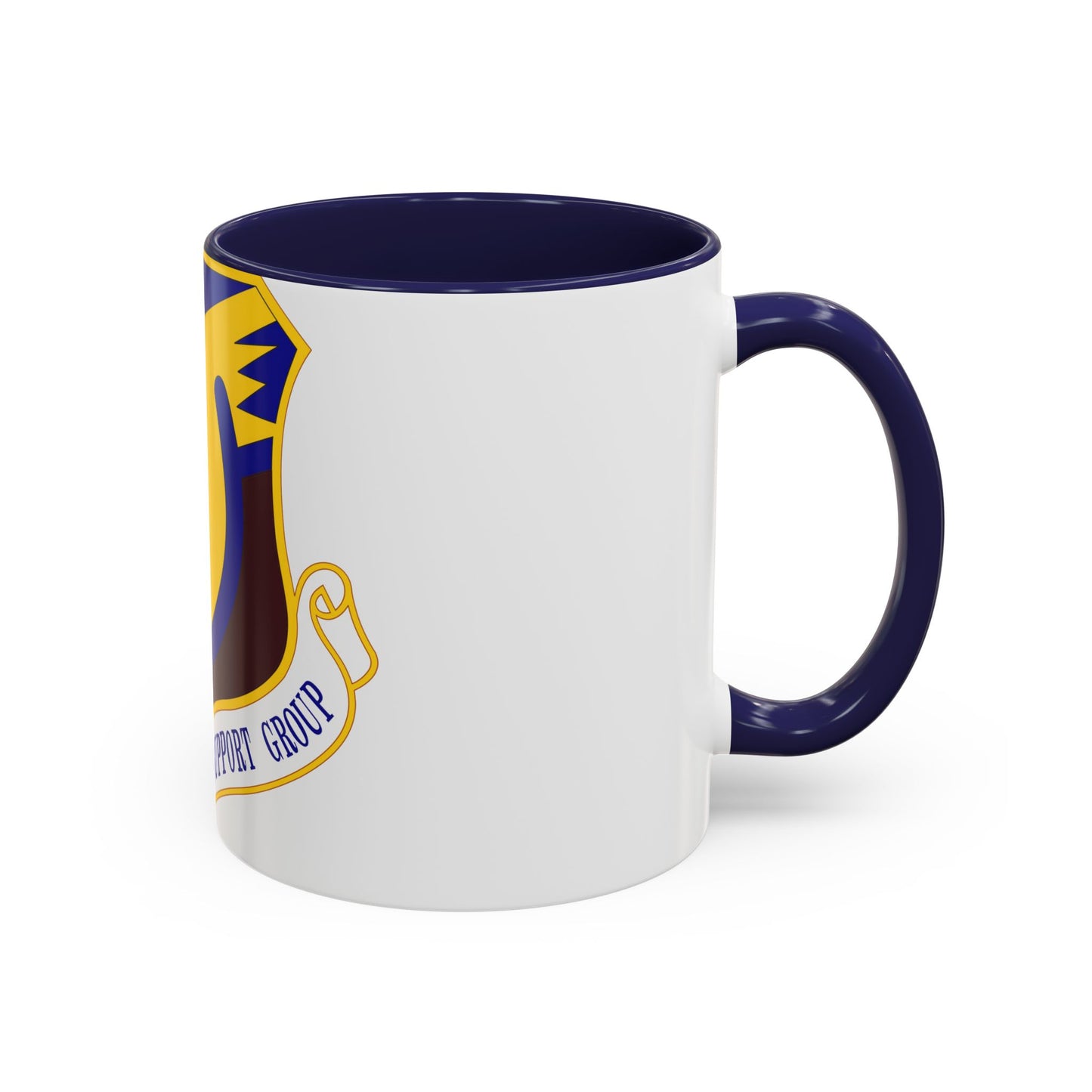 376th Expeditionary Mission Support Group (U.S. Air Force) Accent Coffee Mug