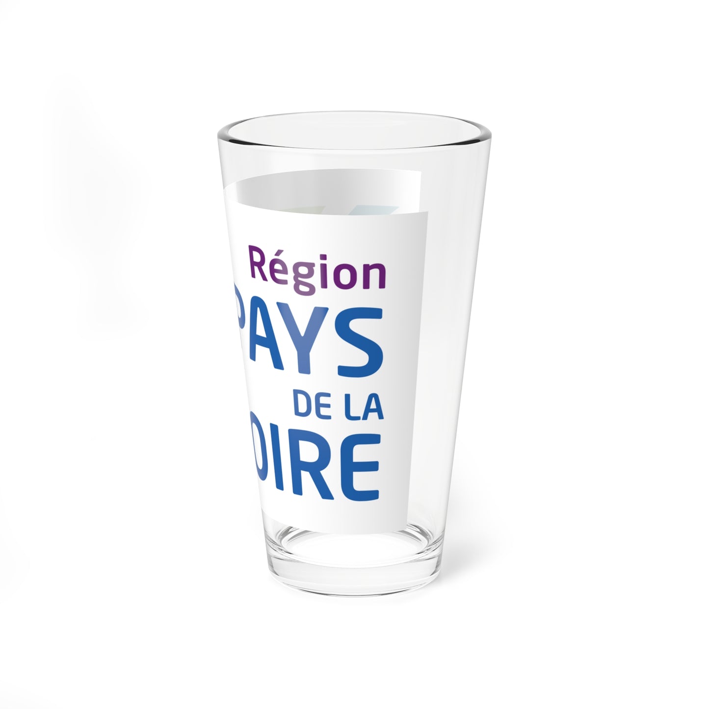 Flag of the Region of Pays de la Loire (France) Pint Glass 16oz