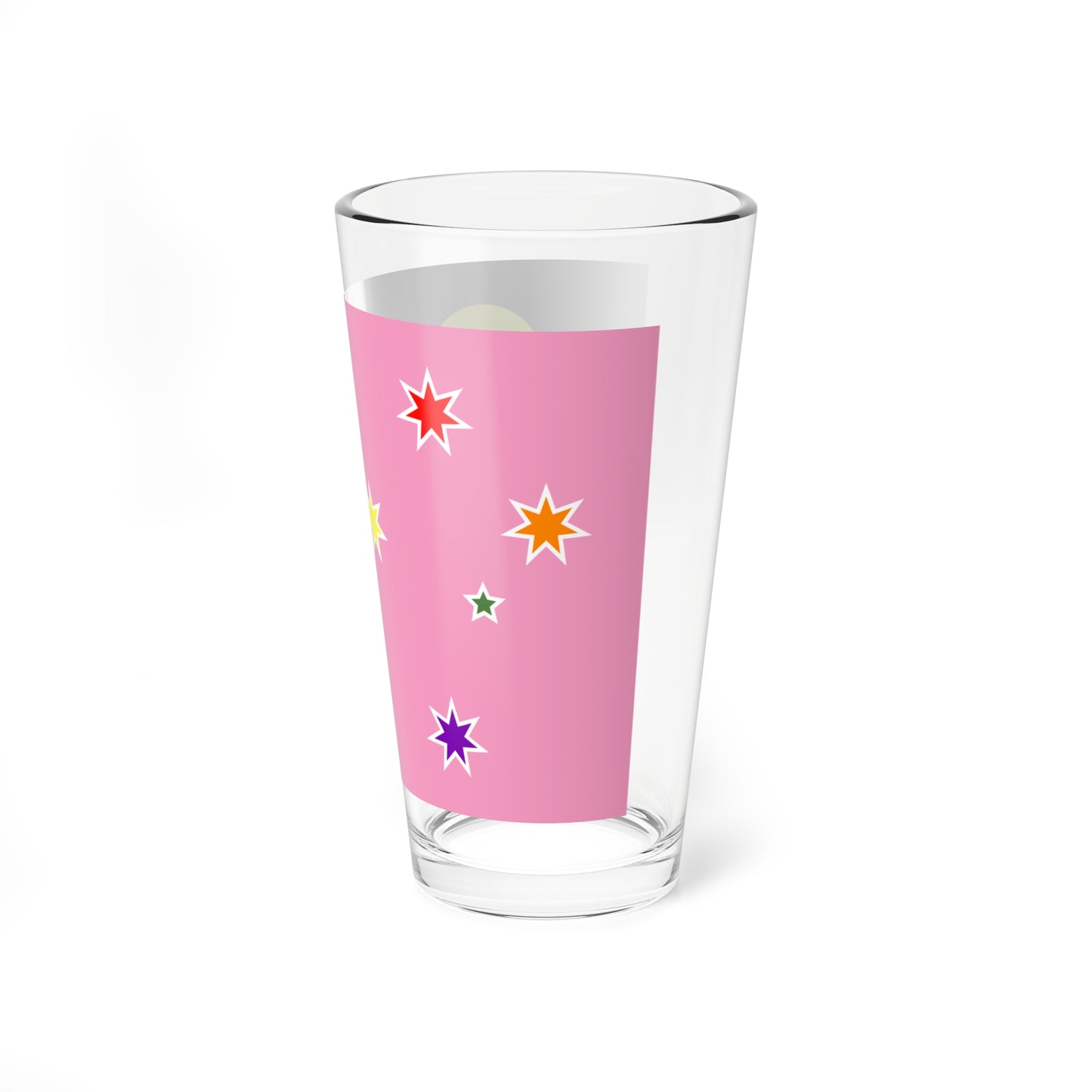 Australian Gay Pride with Aboriginal Flag Rainbow Crux 2-3 (Australia) Pint Glass 16oz