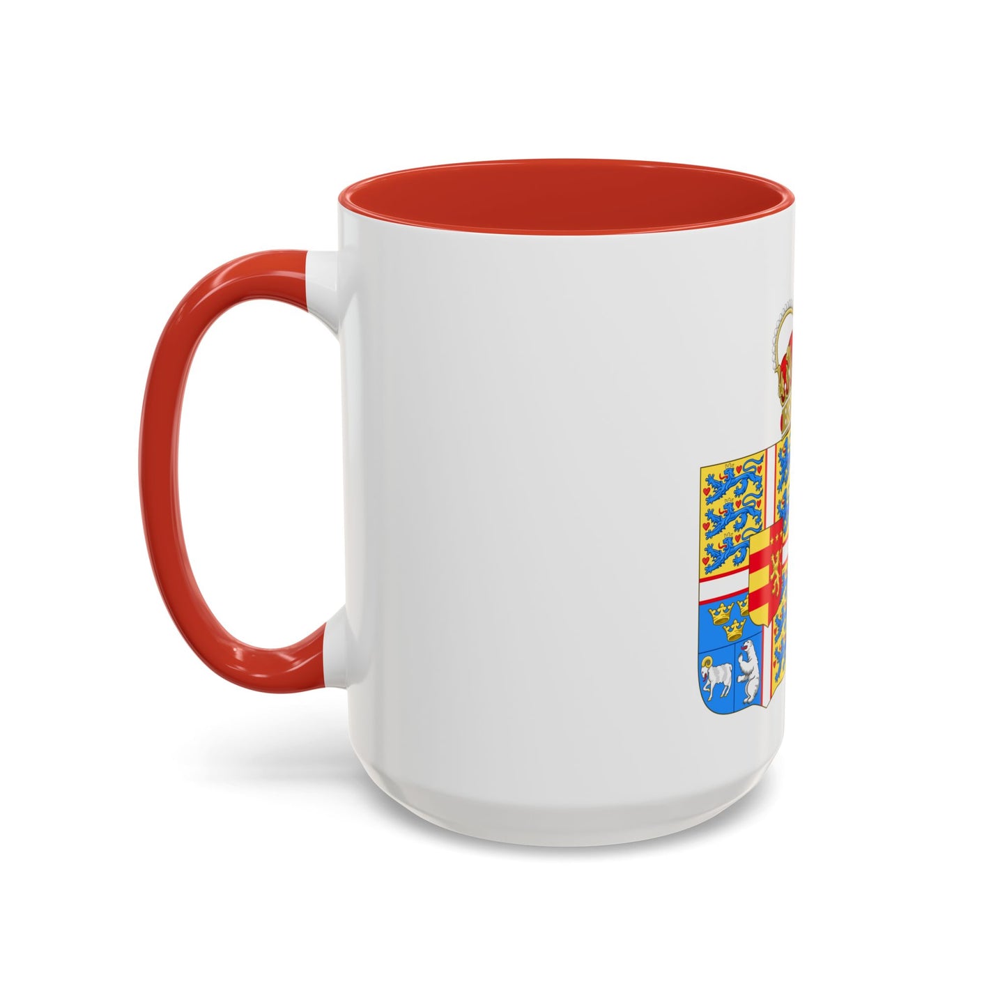 Coat of arms of Princess Marie of Denmark - Accent Coffee Mug