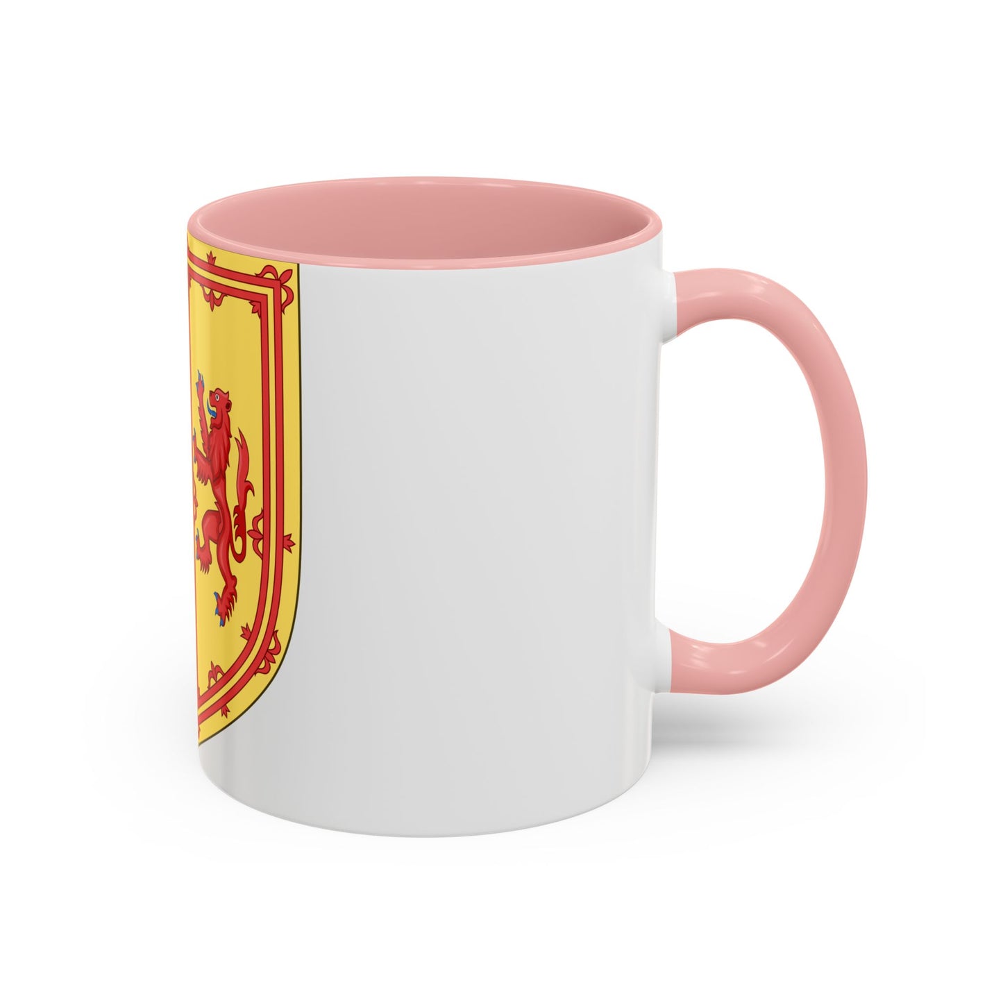 Royal Arms of the Kingdom of Scotland (1560-1565) - Accent Coffee Mug