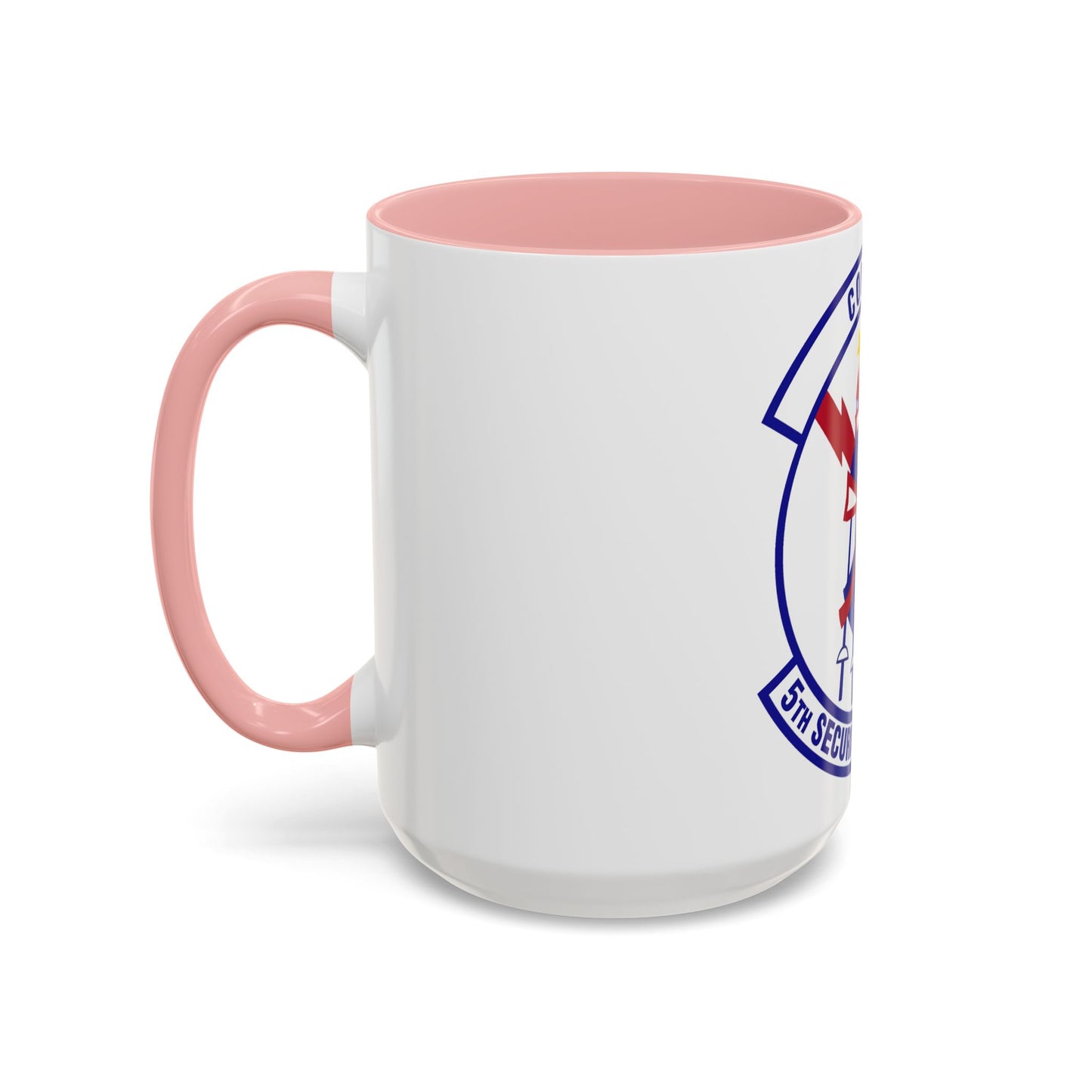 5th Security Forces Squadron (U.S. Air Force) Accent Coffee Mug
