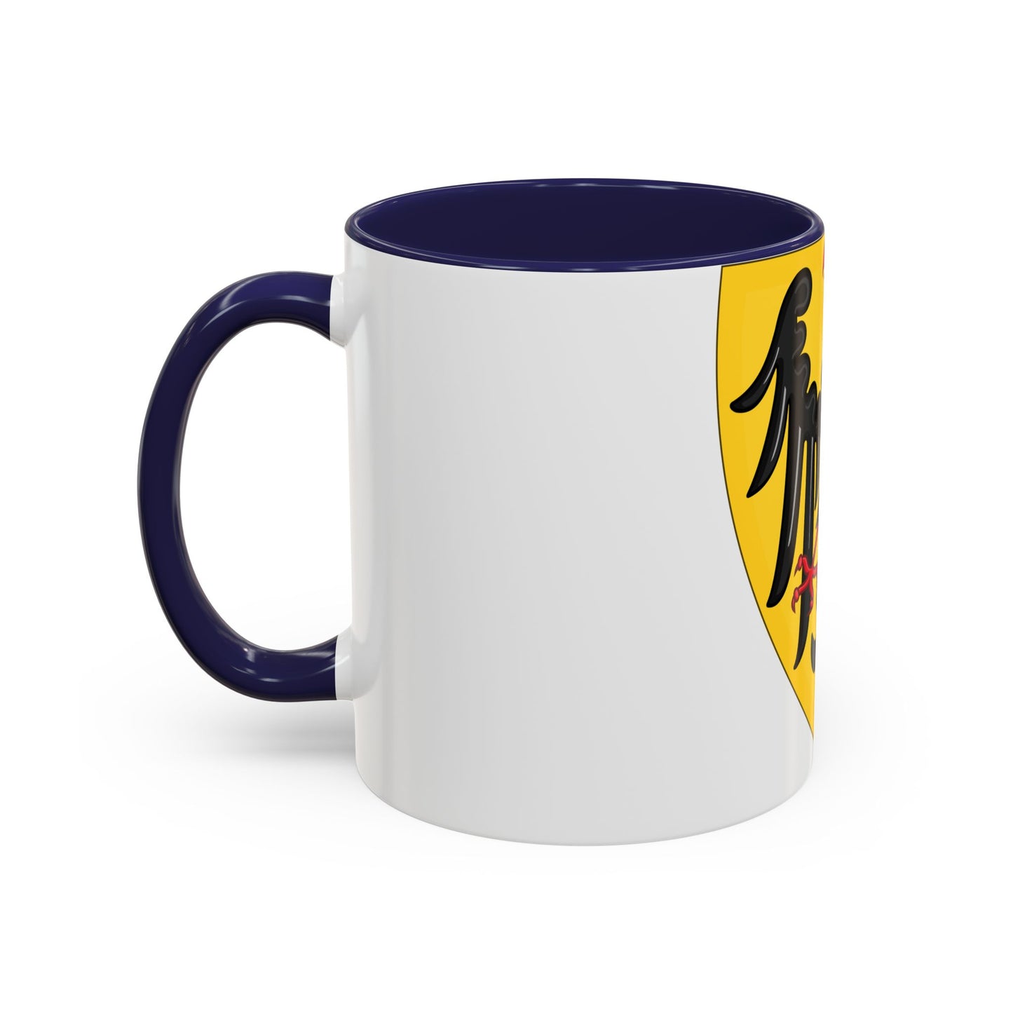 Shield and Coat of Arms of the Holy Roman Emperor (c.1200-c.1300) - Accent Coffee Mug