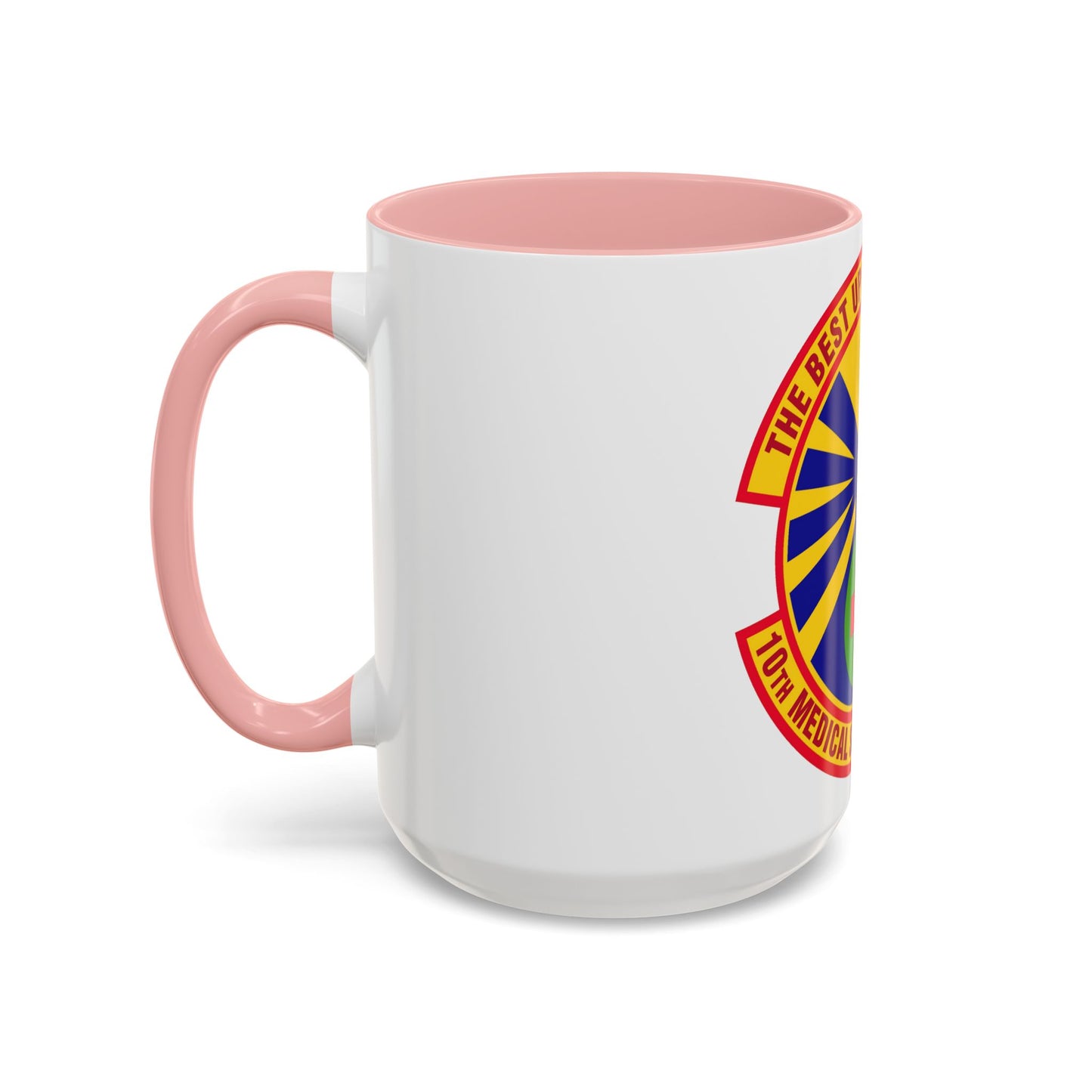 10th Medical Support Squadron (U.S. Air Force) Accent Coffee Mug