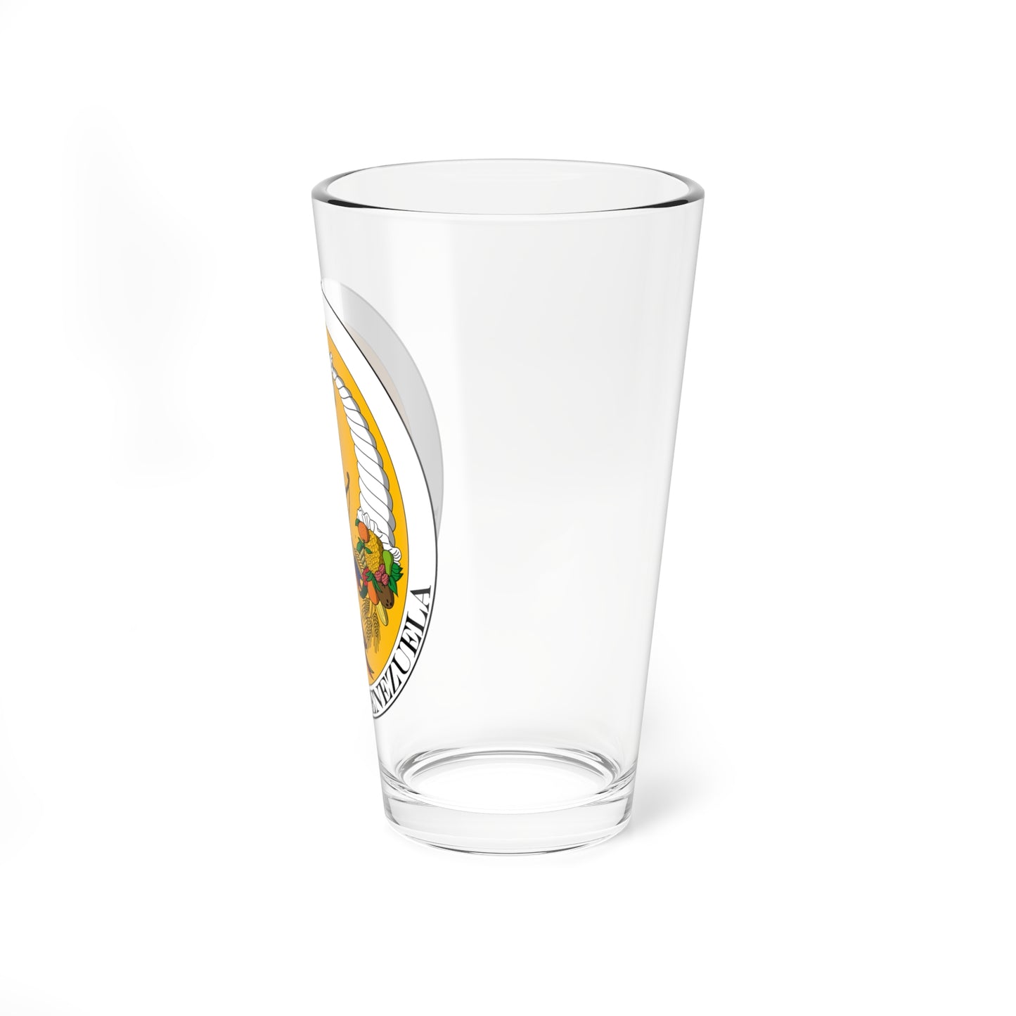 Coat of arms of Venezuela 1830-1836 (Venezuela) (Coat of Arms) Pint Glass 16oz