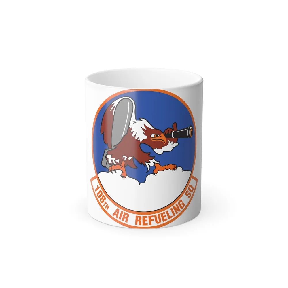 108th Air Refueling Squadron (U.S. Air Force) Color Changing Coffee Mug-11oz-Go Mug Yourself