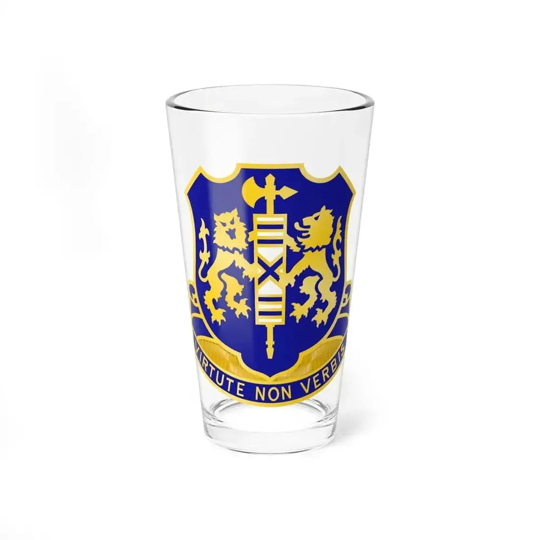 108th Infantry Regiment (U.S. Army) Pint Glass 16oz 16oz - Go Mug Yourself