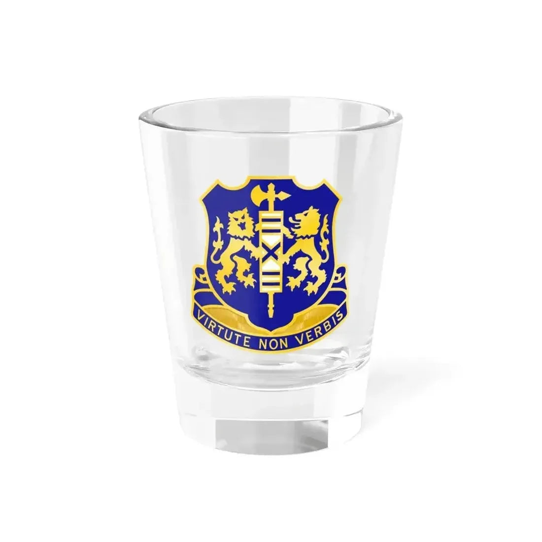 108th Infantry Regiment (U.S. Army) Shot Glass 1.5oz 1.5oz - Go Mug Yourself