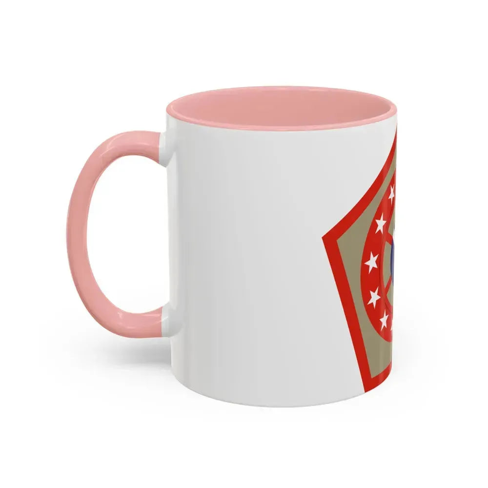 108th Sustainment Brigade (U.S. Army) Accent Coffee Mug - Go Mug Yourself