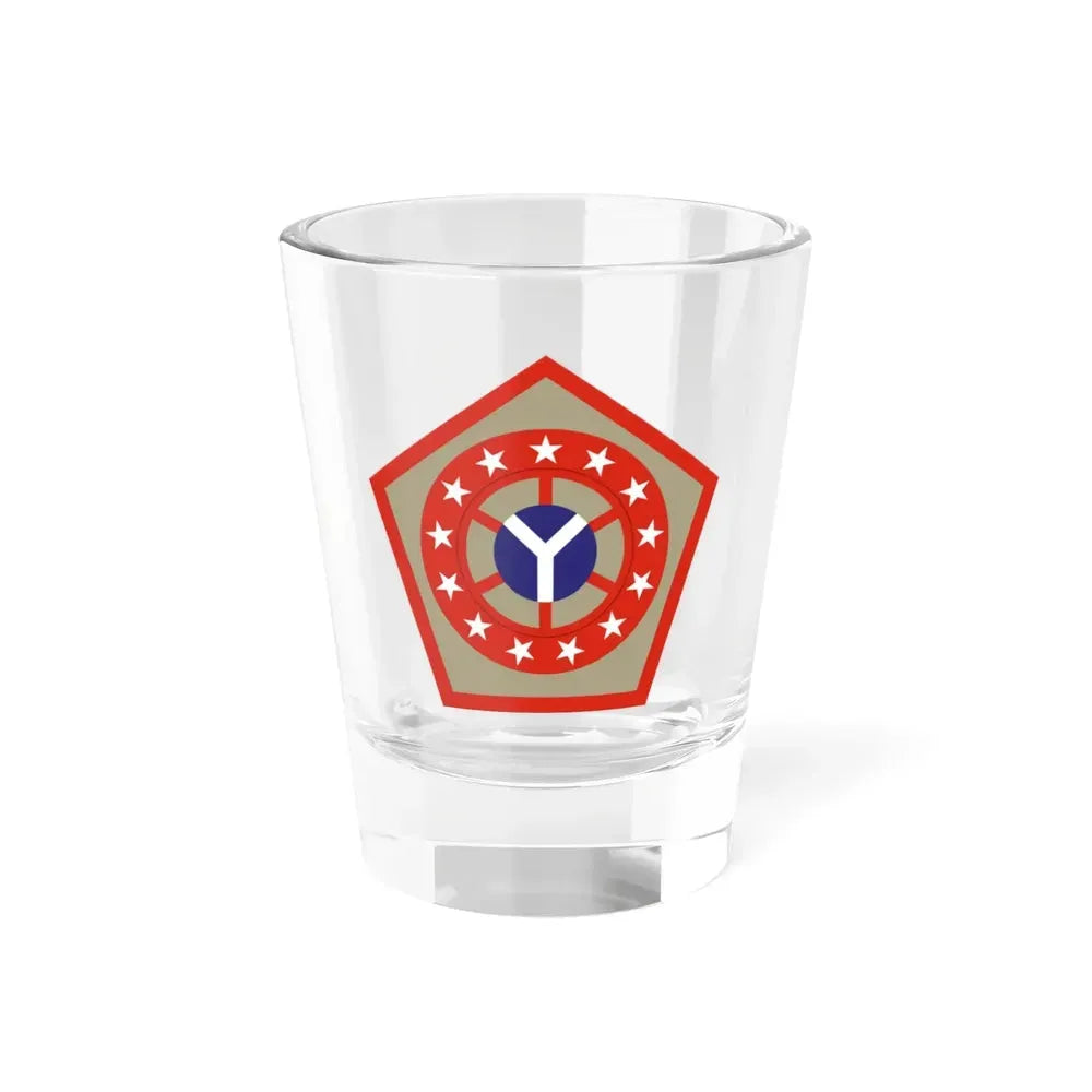 108th Sustainment Brigade (U.S. Army) Shot Glass 1.5oz 1.5oz - Go Mug Yourself