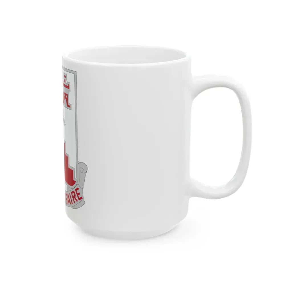 109 Engineer Battalion (U.S. Army) White Coffee Mug - Go Mug Yourself