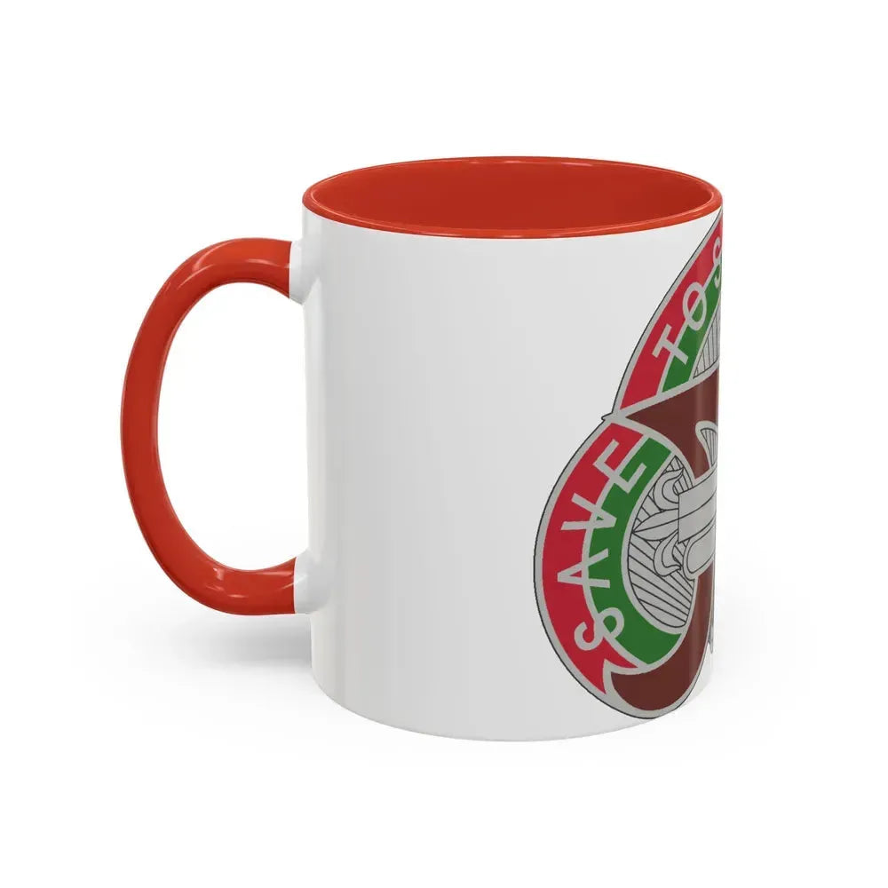 109 Medical Battalion (U.S. Army) Accent Coffee Mug - Go Mug Yourself