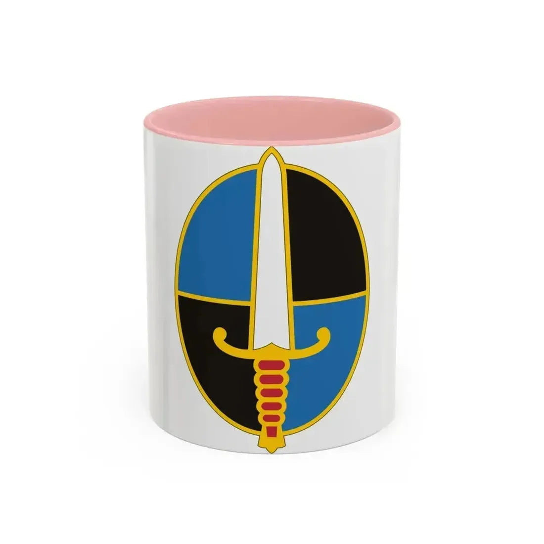 109 Military Intelligence Group (U.S. Army) Accent Coffee Mug 11oz Pink - Go Mug Yourself