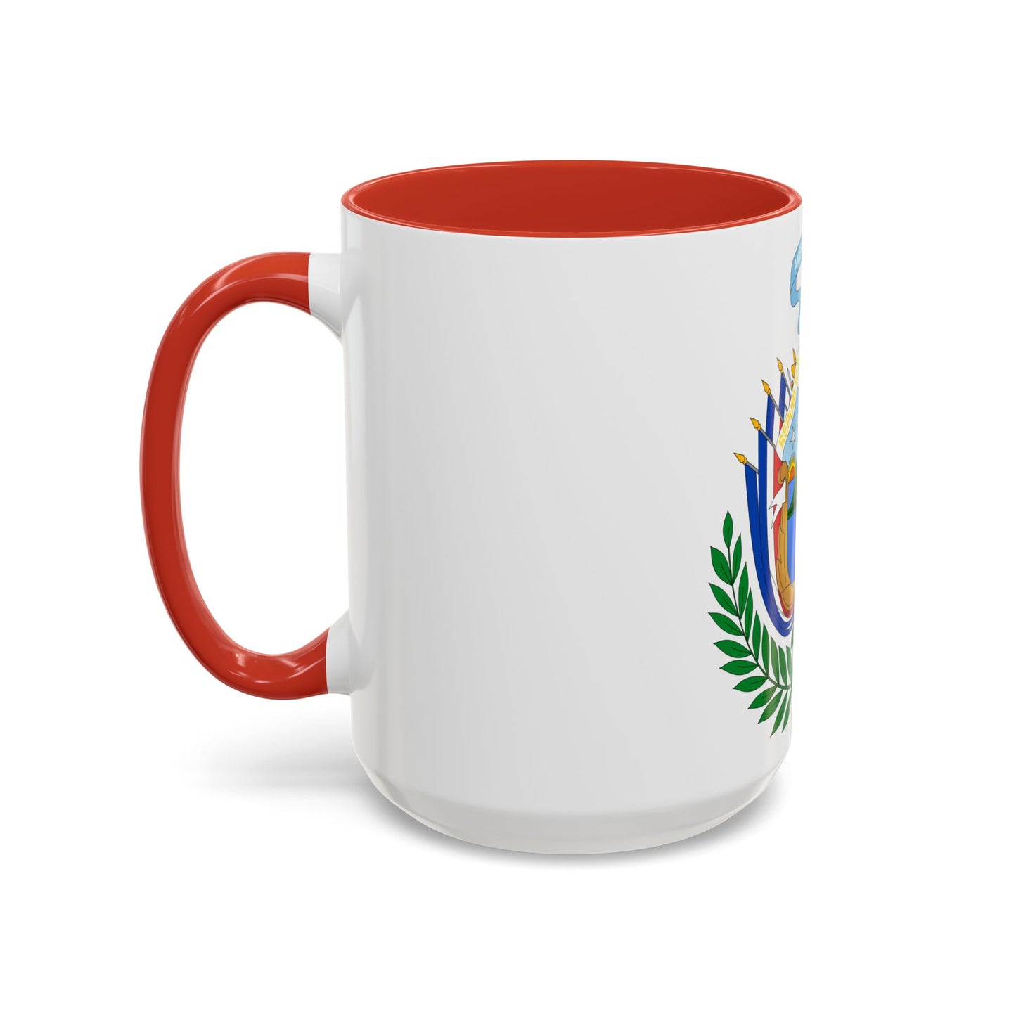 Coat of arms of Costa Rica (1848-1906) - Accent Coffee Mug