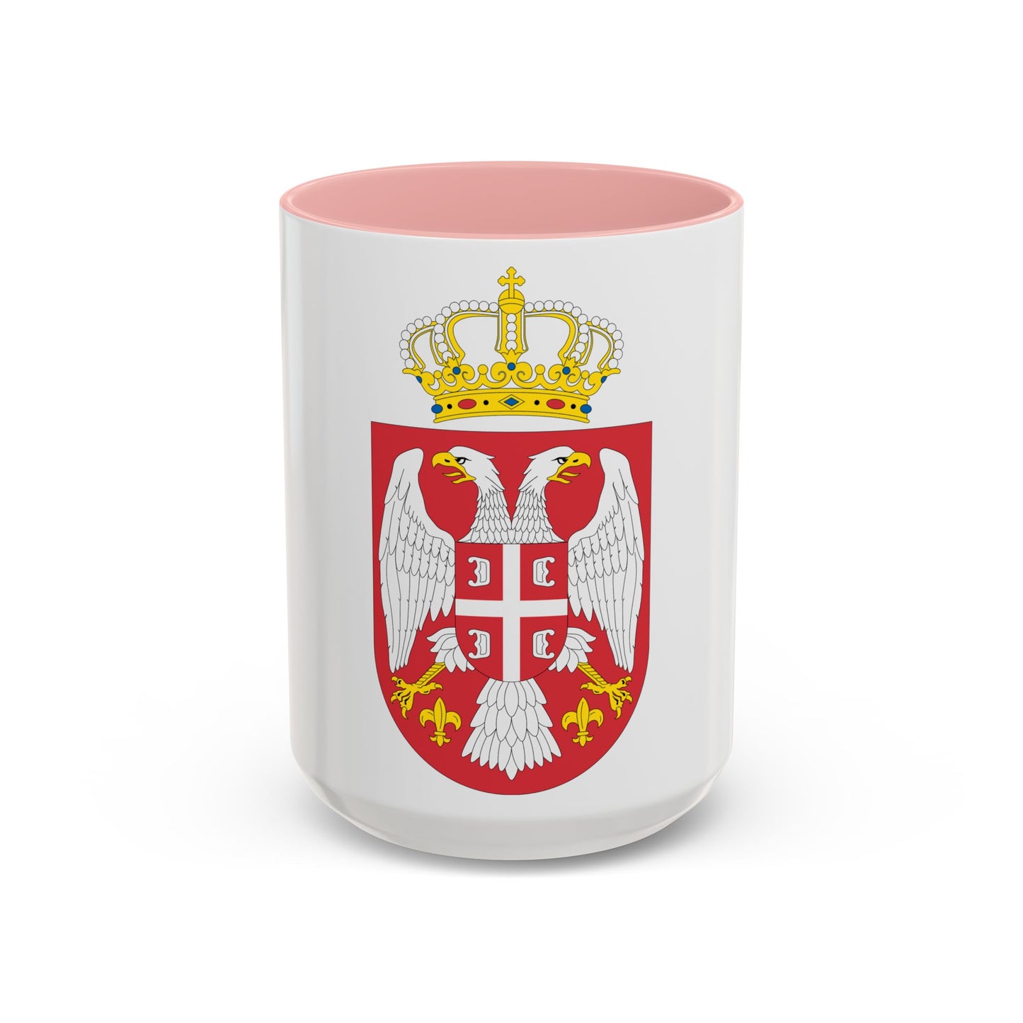 Coat of arms of Serbia small (2004 - 2010) - Accent Coffee Mug