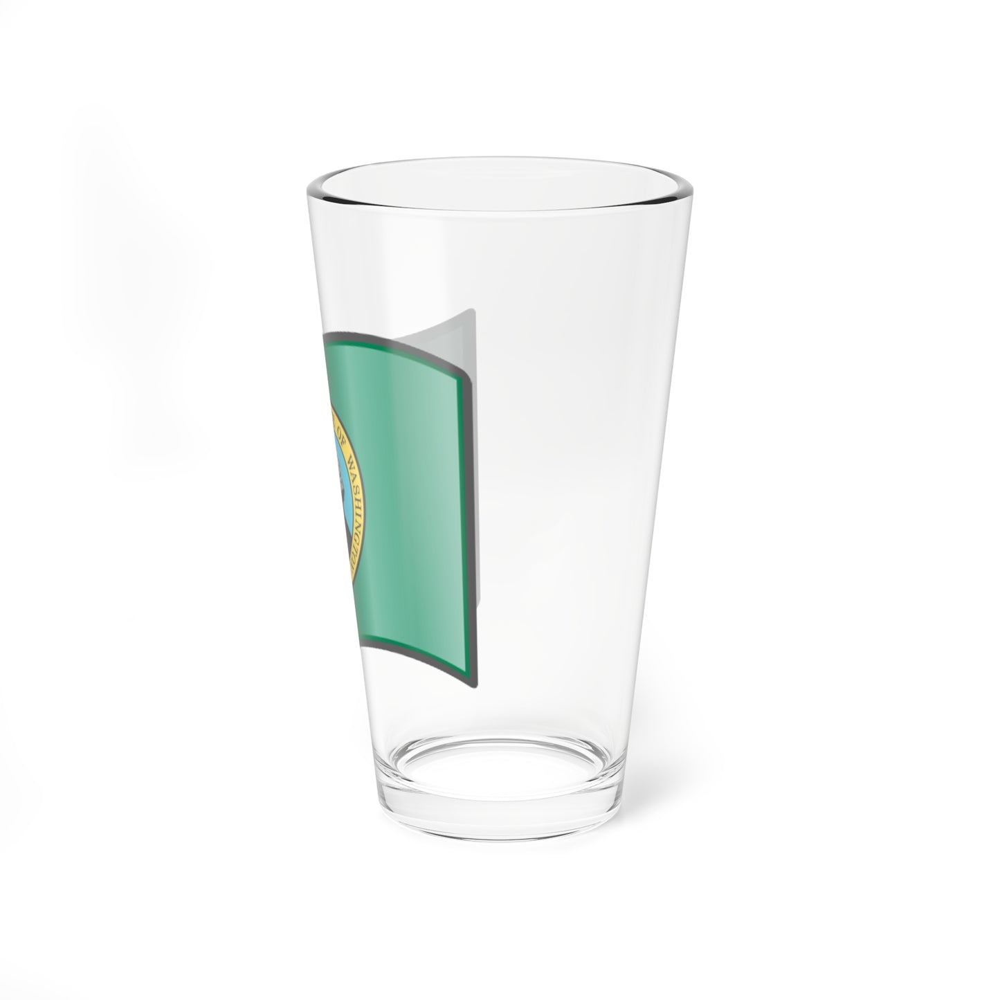 Nuvola Washington flag (United States) Pint Glass 16oz