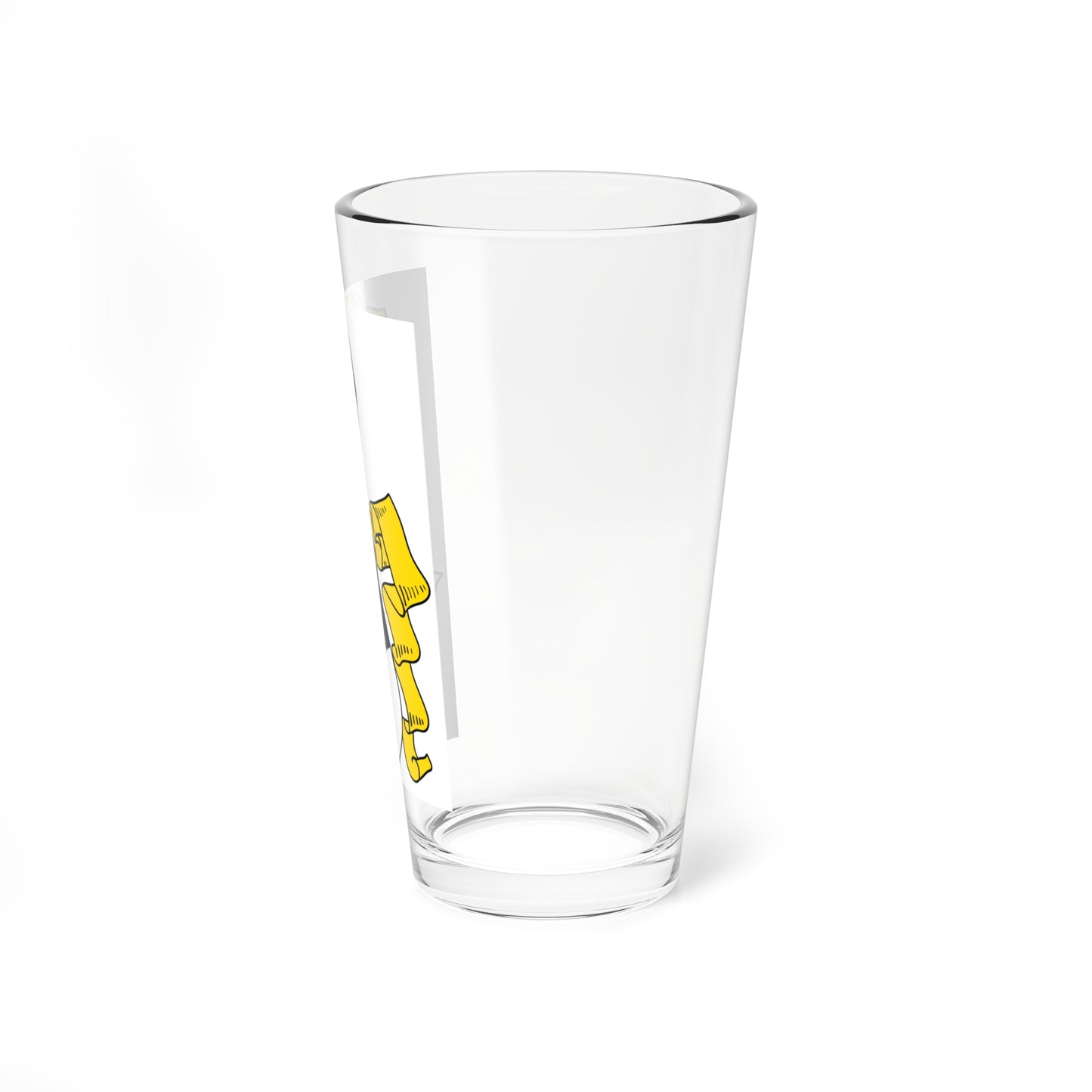 DEU Bad Berneck COA (Germany) (Coat of Arms) Pint Glass 16oz