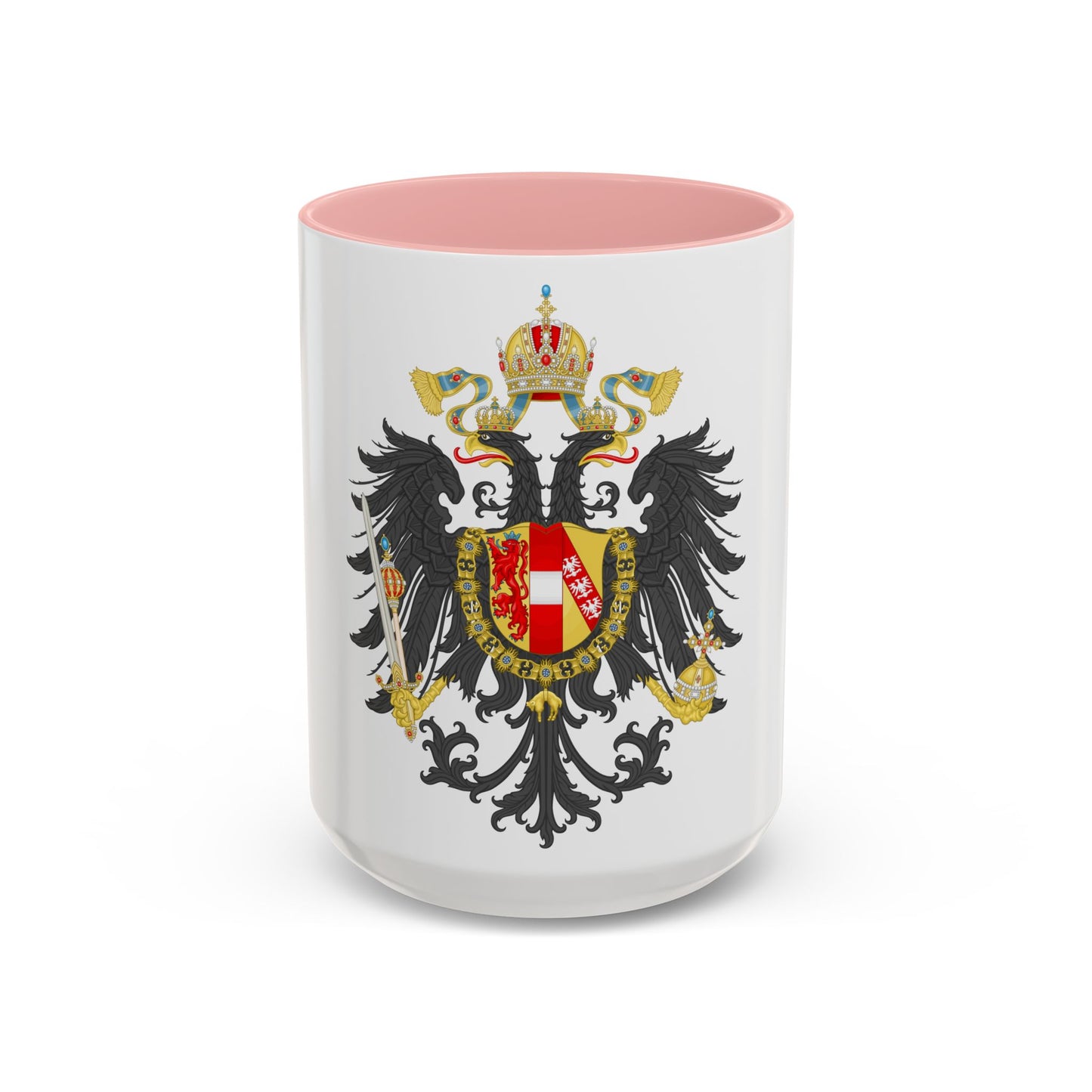 Imperial Coat of Arms of the Empire of Austria (1815) - Accent Coffee Mug
