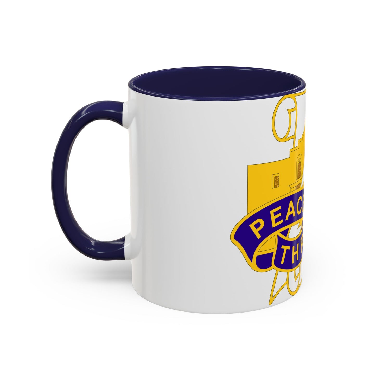 321 Civil Affairs Brigade 2 (U.S. Army) Accent Coffee Mug