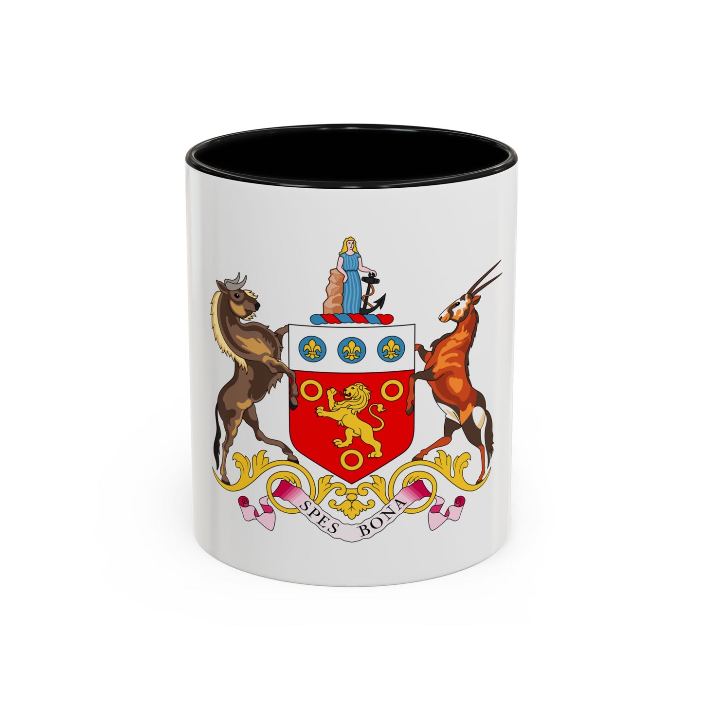 Coat of arms of the Cape Colony 1876-1994 - Accent Coffee Mug