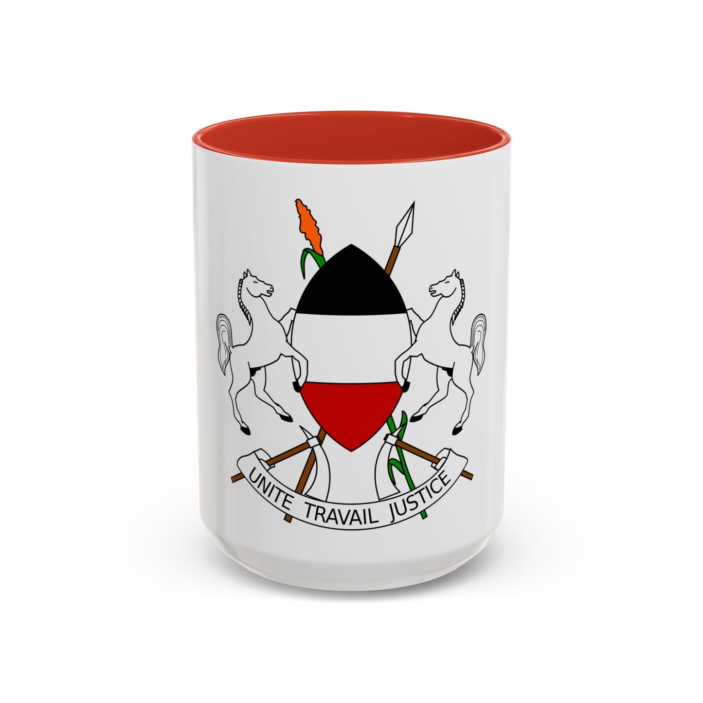 Coat of arms of Upper Volta (1967-1984) - Accent Coffee Mug