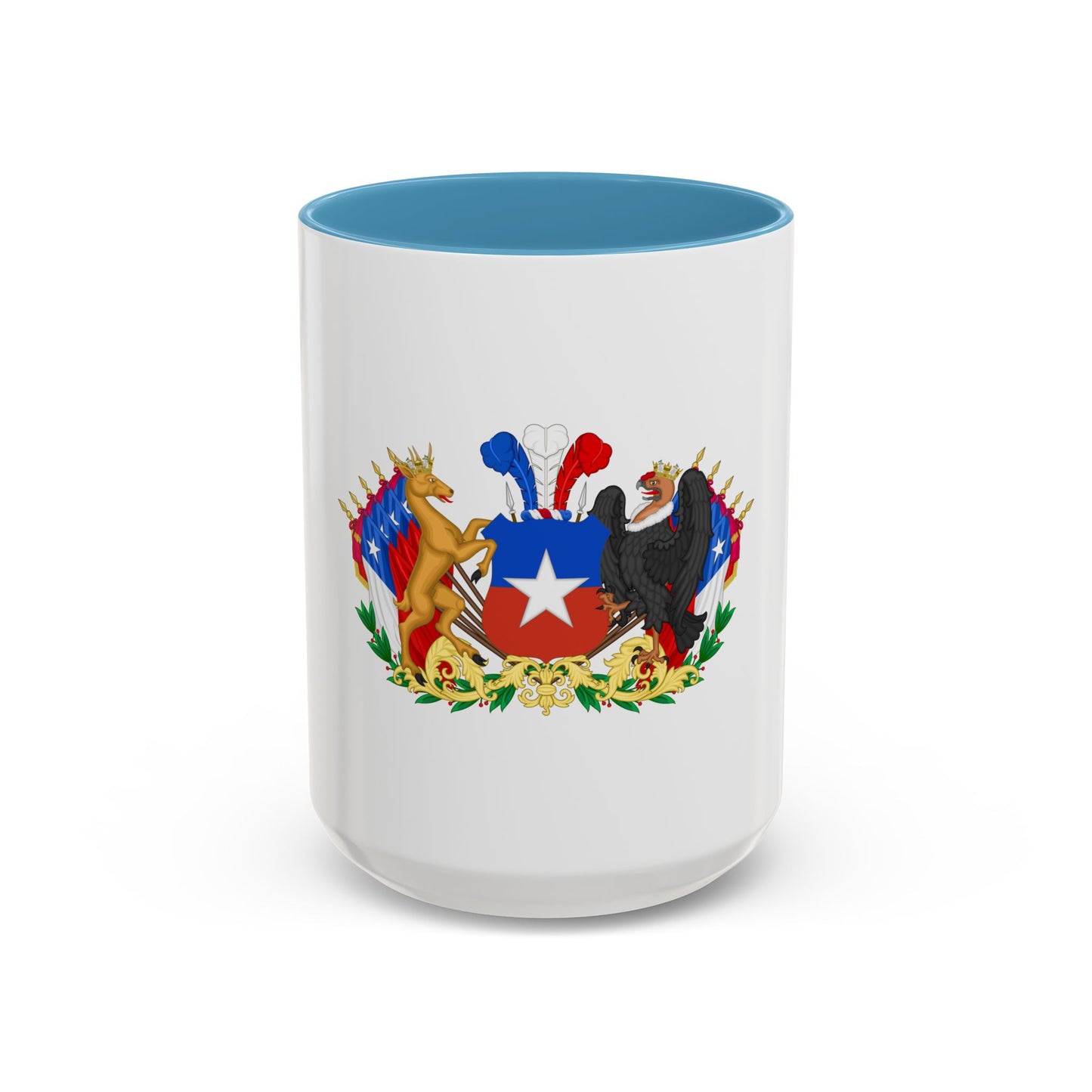 Greater Coat of Arms of Chile (1834-1920) - Accent Coffee Mug