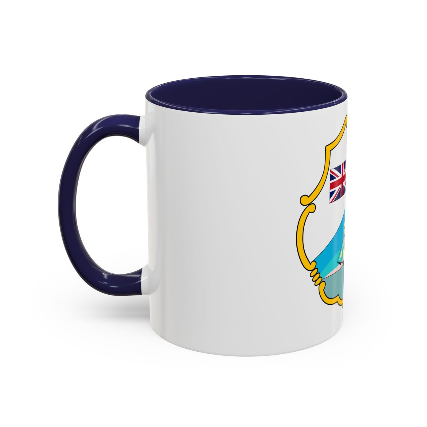 Coat of arms of British Honduras (1819-1907) - Accent Coffee Mug