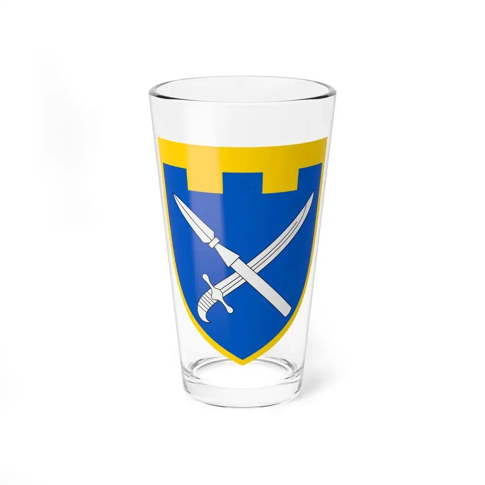 109th Detached Territorial Defense Brigade (Ukraine) Pint Glass 16oz 16oz - Go Mug Yourself