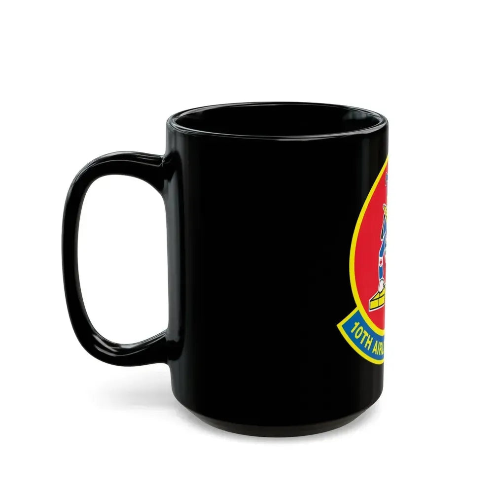 10th Airlift Squadron (U.S. Air Force) Black Coffee Mug - Go Mug Yourself