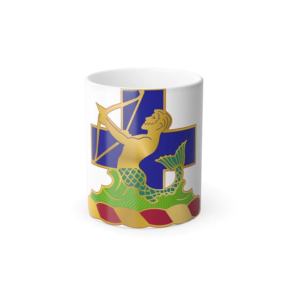 10th Antiaircraft Artillery Automatic Weapons Battalion (U.S. Army) Color Changing Coffee Mug-11oz-Go Mug Yourself