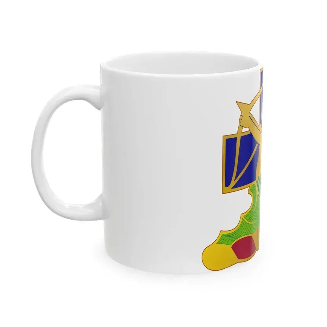 10th Antiaircraft Artillery Automatic Weapons Battalion (U.S. Army) White Coffee Mug - Go Mug Yourself