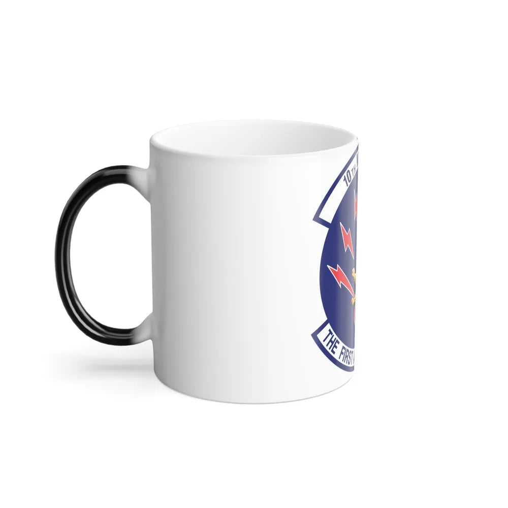 10th Missile SQ The First In The Hole (U.S. Air Force) Color Changing Coffee Mug-Go Mug Yourself