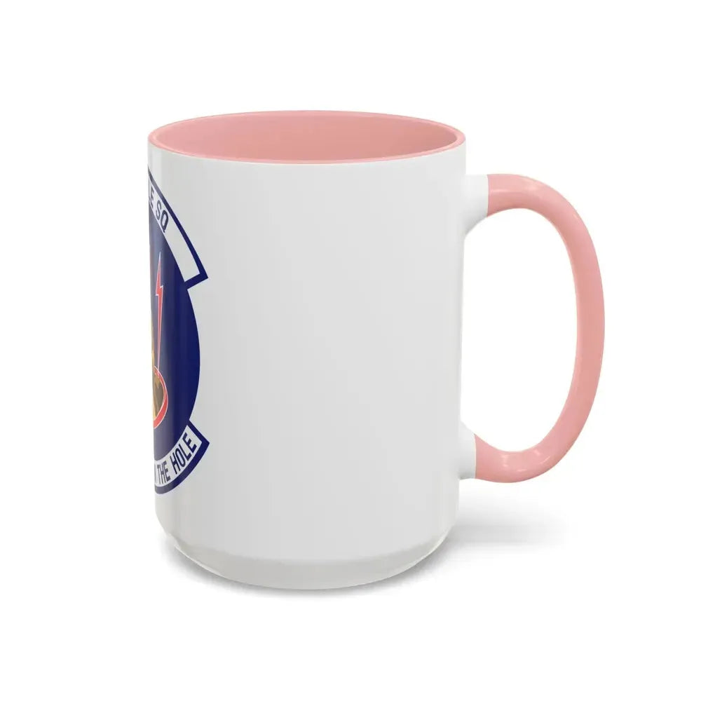 10th Missile SQ The First In The Hole (U.S. Air Force) Accent Coffee Mug - Go Mug Yourself