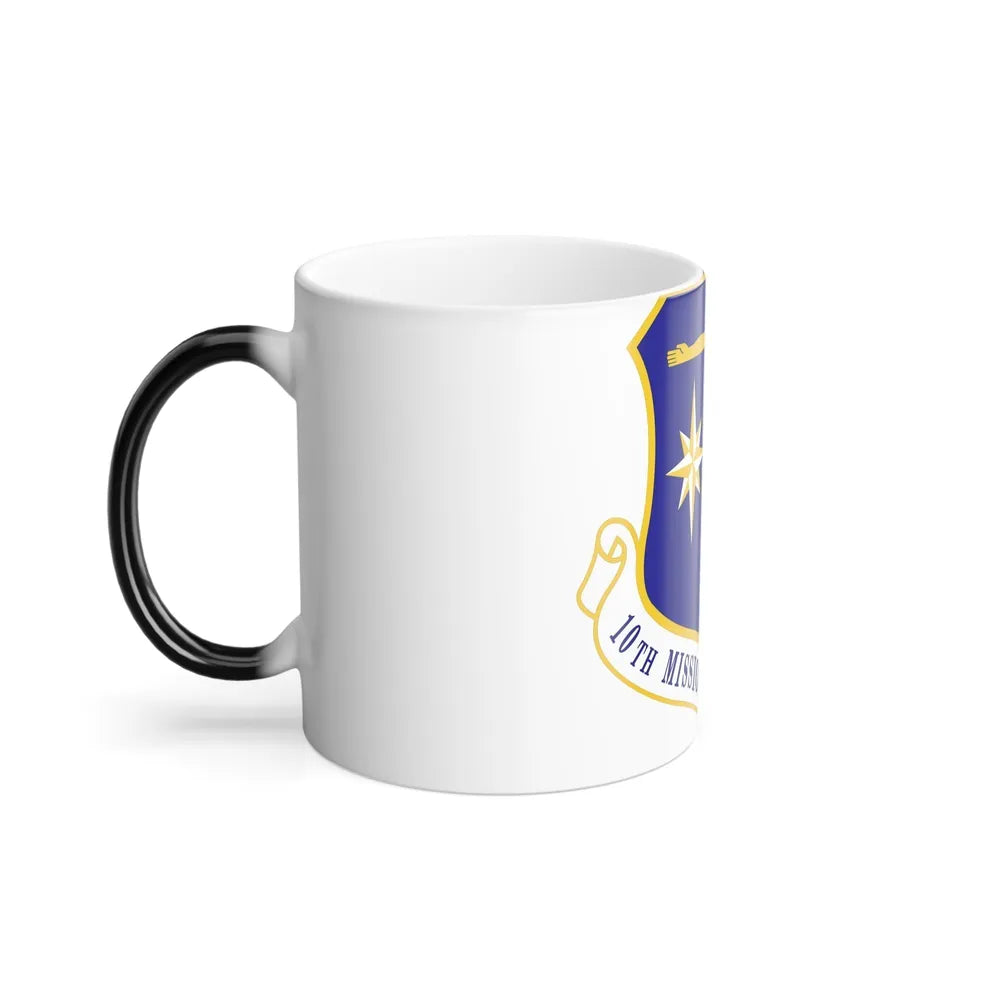 10th Mission Support Group (U.S. Air Force) Color Changing Coffee Mug-Go Mug Yourself