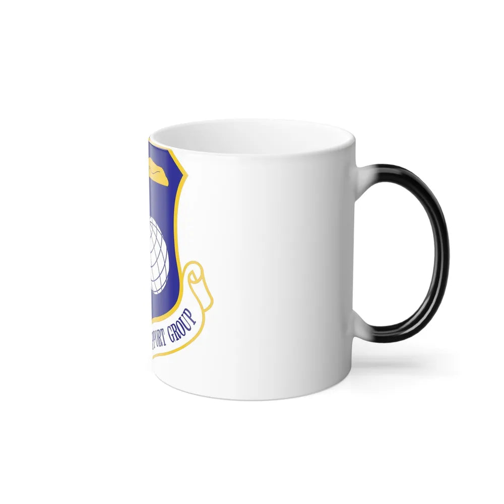 10th Mission Support Group (U.S. Air Force) Color Changing Coffee Mug-Go Mug Yourself