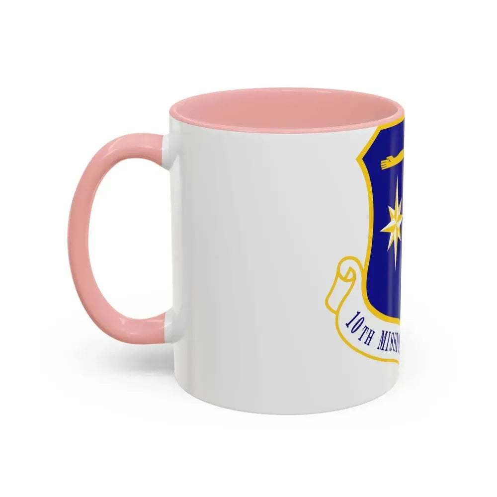 10th Mission Support Group (U.S. Air Force) Accent Coffee Mug - Go Mug Yourself