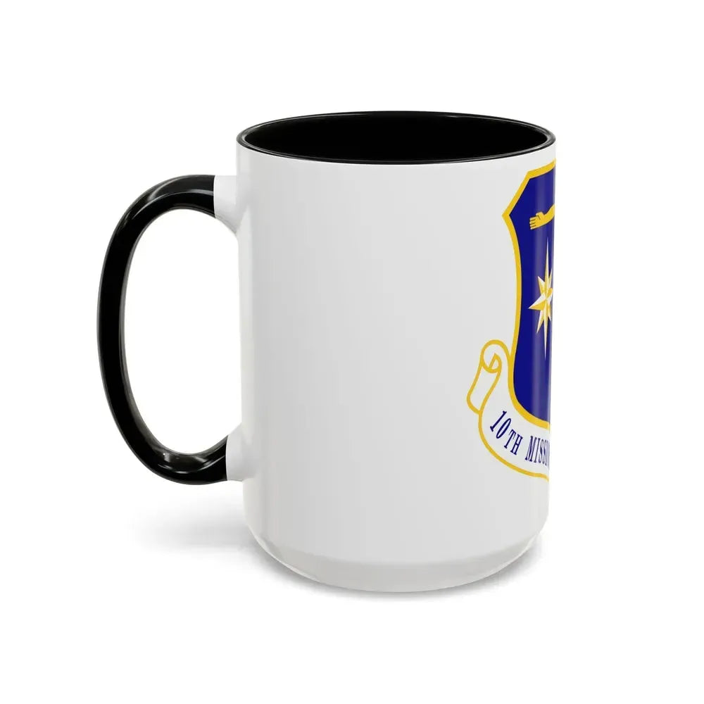 10th Mission Support Group (U.S. Air Force) Accent Coffee Mug - Go Mug Yourself