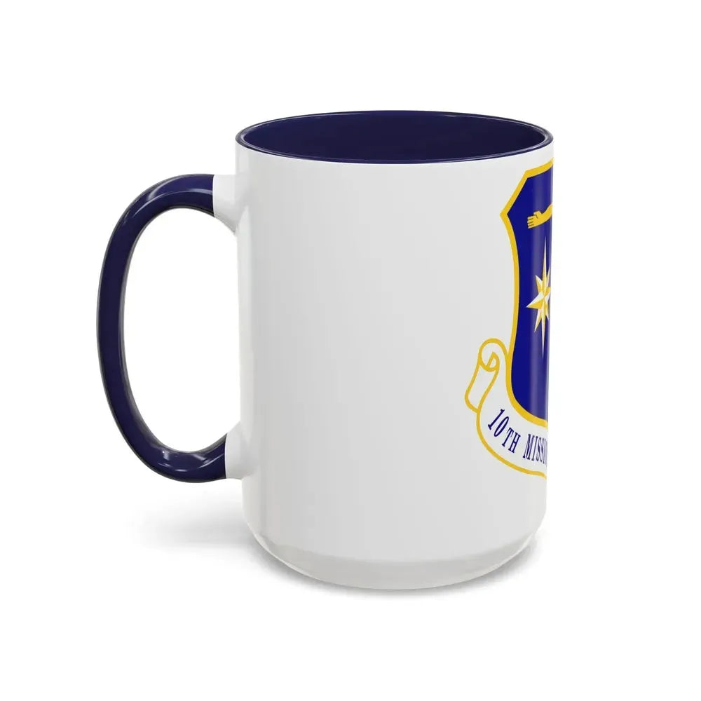 10th Mission Support Group (U.S. Air Force) Accent Coffee Mug - Go Mug Yourself