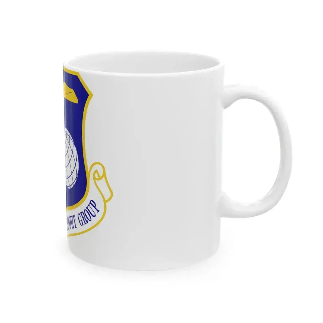 10th Mission Support Group (U.S. Air Force) White Coffee Mug - Go Mug Yourself