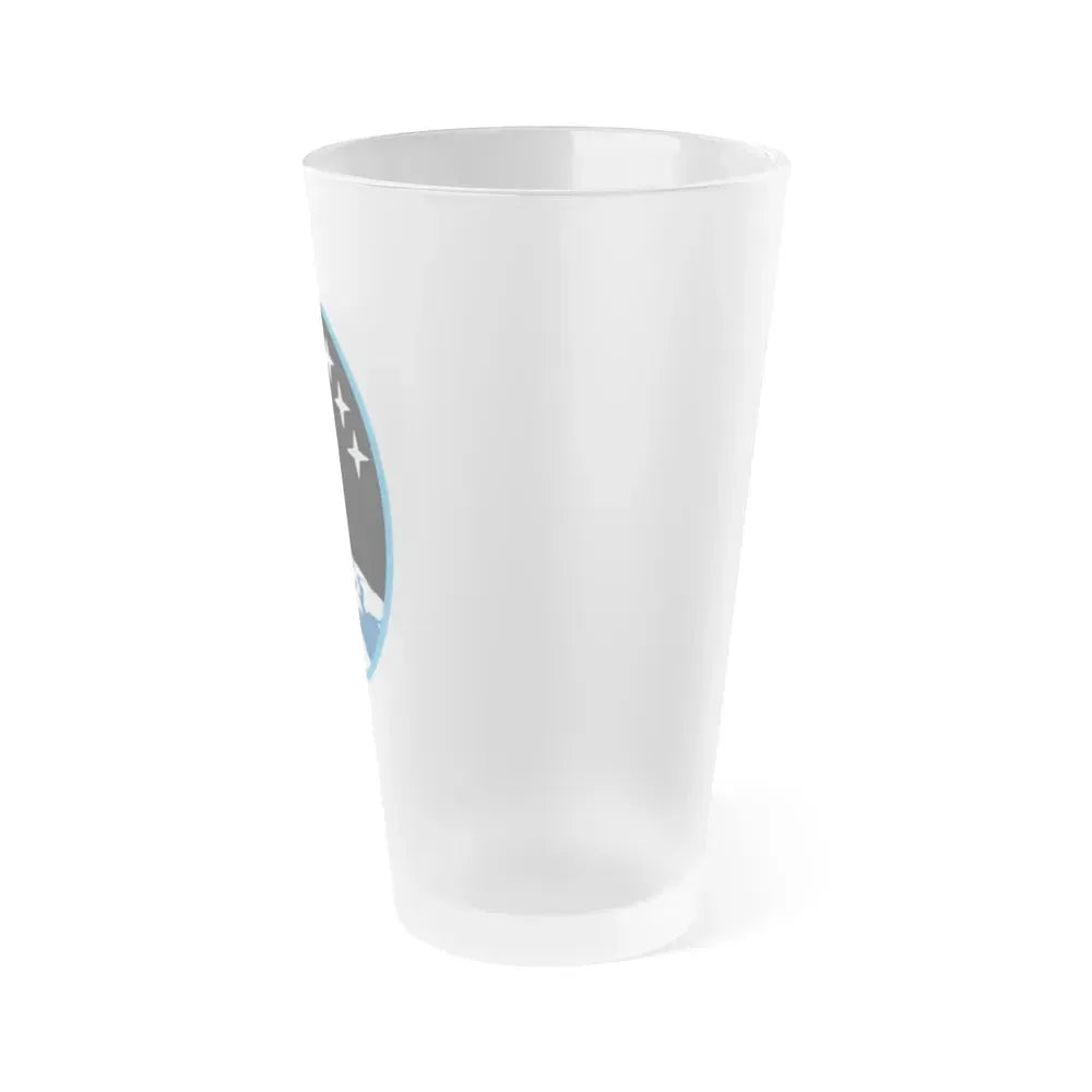 11 Delta Operations Squadron (U.S. Space Force) Frosted Pint Glass 16oz - Go Mug Yourself