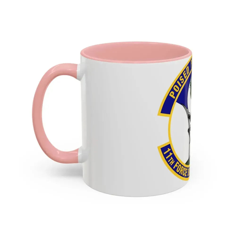 11 Force Support Squadron USAF (U.S. Air Force) Accent Coffee Mug - Go Mug Yourself