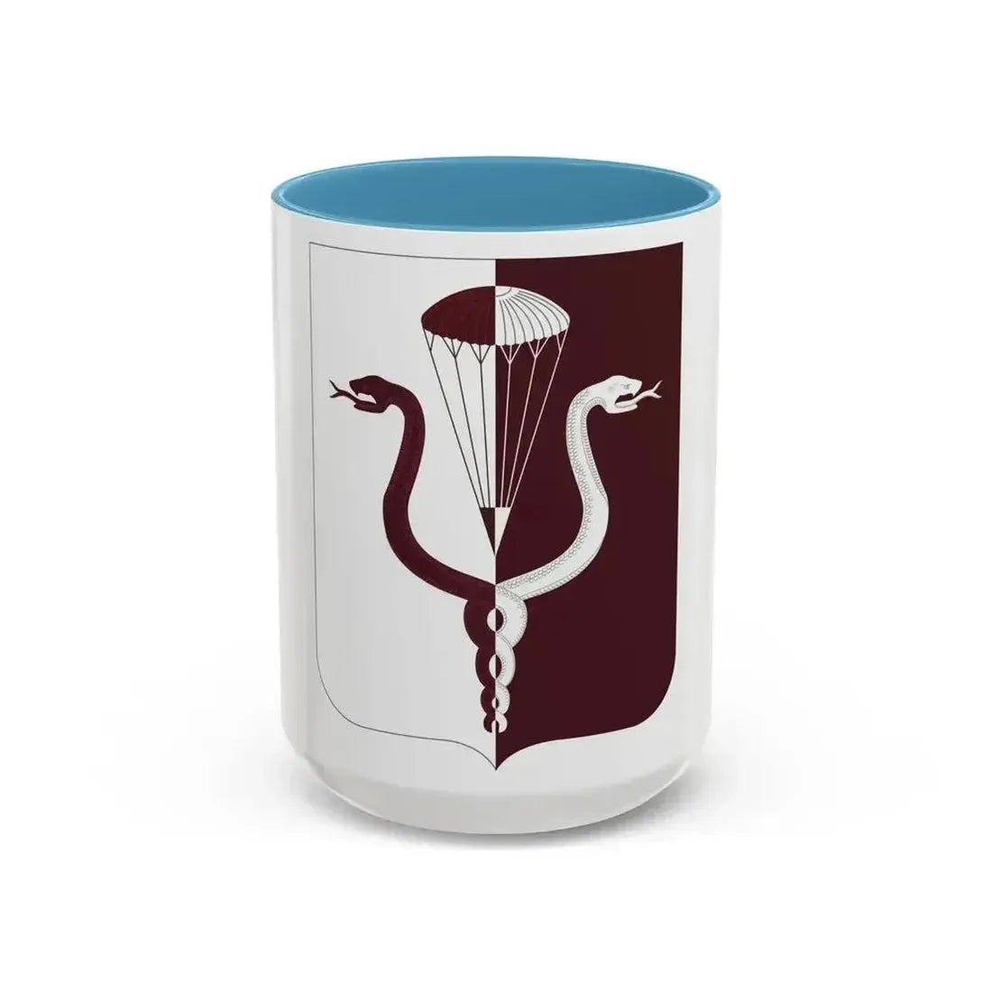 11 Medical Battalion 2 (U.S. Army) Accent Coffee Mug 15oz Light Blue - Go Mug Yourself