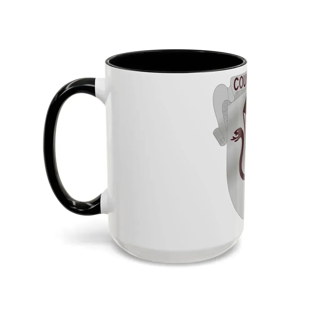 11 Medical Battalion (U.S. Army) Accent Coffee Mug - Go Mug Yourself