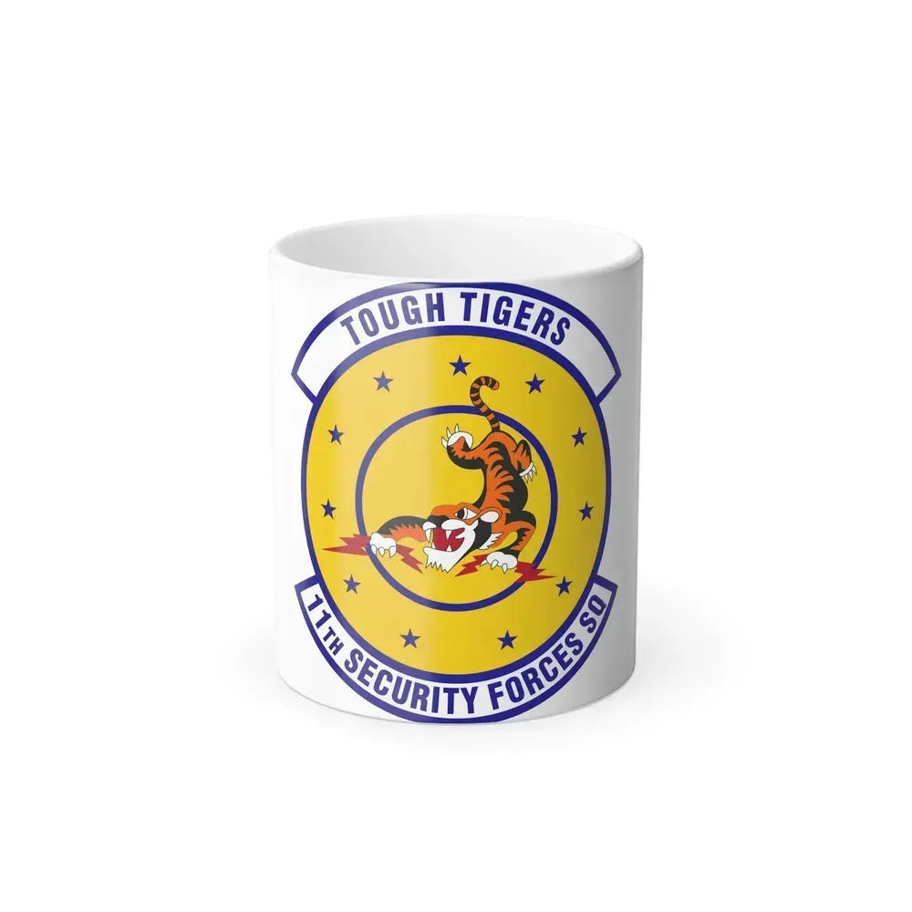 11 Security Forces Squadron USAF (U.S. Air Force) Color Changing Coffee Mug 11oz - Go Mug Yourself